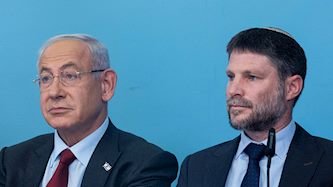 בצלאל סמוטריץ' ובנימין נתניהו, צילום: פלאש 90/ יונתן זינדל