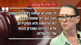 ח"כ יוליה מלינובסקי, צילום: פלאש 90/ חיים גולדברג, shutterstock