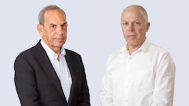 רביב כרמי, מנכ"ל אפסילון; שמואל פרנקל, יו"ר, צילום: מתוך האתר הרשמי