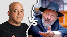 אריה דרעי, רון קופמן, צילום: פלאש 90/ חיים גולדברג, ויקיפדיה/  ניצן הפנר