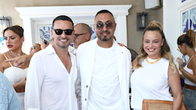 גם הם בחוגגים. יעל בר זוהר וגיא זוארץ, צילום: אסף לב