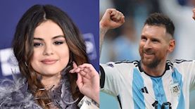 ליונל מסי/סלינה גומז, צילום: אינסטגרם/שאטרסטוק