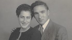 דב ברודר זל ואשתו בתיה 1947, צילום: דובר צהל