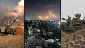 מלחמת חרבות ברזל מלחמה, צילום: פלאש 90/ מיכאל גלעדי, עטייה מוחמד, אורן בן חקון