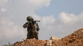 גבול עזה, צילום: פלאש 90/ חיים גולדברג