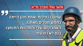 אלאור טוויל מתנדב מד, צילום: פלאש 90/ עטיה מוחמד, גרעין רעות