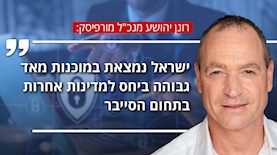 רונן יהושע, מנכ"ל חברת הסייבר הישראלית מורפיסק, צילום: עידו לביא, shutterstock