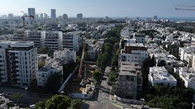 העבודות בפרויקט של קונטמפו נדל"ן ברחוב יהודה מכבי בתל אביב, צילום: אול אין