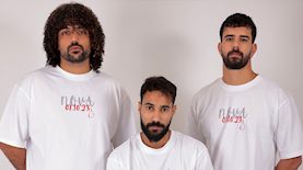 שון וחבריו מהמסיבה, צילום: יחצ