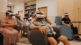מציאות מדומה, צילום: מערך המתנדבים VR4GOOD
