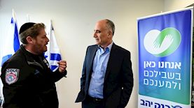 דובי ויסנשטרן ואבשלום בוסקילה, צילום: יוסי זליגר