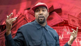 קניה ווסט מפסיד, צילום: shutterstock