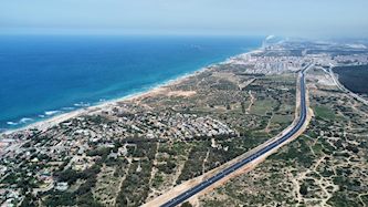 רצועת החוף של חדרה, צילום: shutterstock