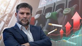 מחירי הדלק והסיגריות יזנקו, צילום: shutterstock, פלאש 90/ חיים גולדברג