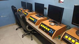 הקזינו שנתפס בחיפה, צילום: דוברות משטרת ישראל