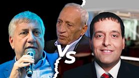 ציון נאנוס, צ'רלי ביטון, יעקב ברדוגו, צילום: פלאש 90/ יונתן זינדל, מסך ערוץ הכנסת