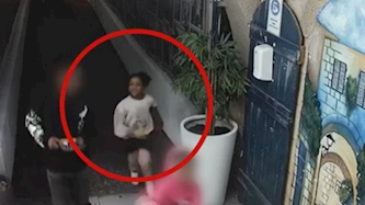 נעדרת בת ה-9 מצפת היימון קסאו, צילום: מצלמות אבטחה