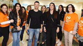 גיא זוארץ ומזרחי טפחות, צילום: רחל דוד