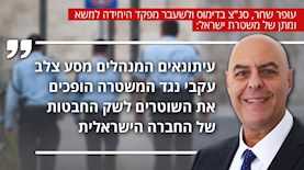 עופר שחר, סנ"צ בדימוס ולשעבר מפקד היחידה למשא ומתן של משטרת ישראל, צילום: auren בעמ, פלאש 90/ נתי שוחט