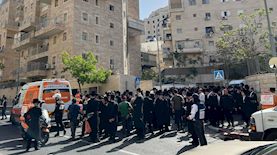 זירת הפיגוע בירושלים, צילום: דוברות איחוד והצלה
