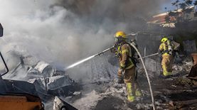 כיבוי אש-אילוסטרציה, צילום: פלאש 90/ יוסי אלוני