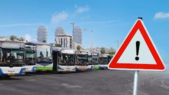 שיבושים בתחבורה הציבורית-אילוסטרציה, צילום: shutterstock