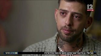 בן אל תבורי מתראיין לאולפן שישי, צילום: אולפן שישי, חברת החדשות