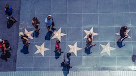 שדרת הכוכבים בהוליווד, צילום: shutterstock