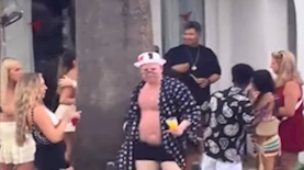 שמגר ואקנין באיביזה, צילום: צילום מסך