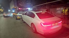 המשטרה מעקלת רכבים, צילום: דוברות משטרת ישראל