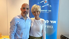מנכ"ל בזק ניר דוד ויו"ר העמותה, צילום: יחצ