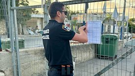 צו סגירה לפנצרייה, צילום: דוברות משטרת ישראל