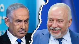 אביגדור ליברמן, בנימין נתניהו, צילום: פלאש 90/ חיים גולדברג, יונתן זינדל
