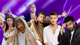 יגל אושרי, ששון שאולוב, כפיר צפריר, נס וסטילה, אייל גולן, צילום: ערן לוי, טל חמודי, ניר אמיתי, פלאש 90/ משה שי,  ויקיפדיה/ שי פרנקו