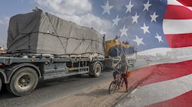 סיוע הומניטרי לעזה, צילום: פלאש 90/ עבד רחים כתיב, freepik