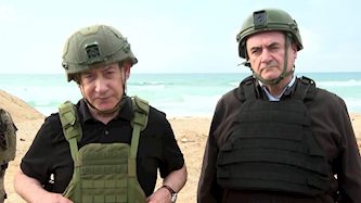 ישראל כץ ובנימין נתניהו, צילום: מסך חדשות 13