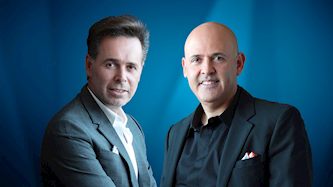 אסי טוכמאייר וברק רוזן מבעלי ישראל קנדה, צילום: אלדד רפאלי