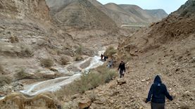 טיול בשיטפונות, צילום: בית ספר שדה כפר עציון