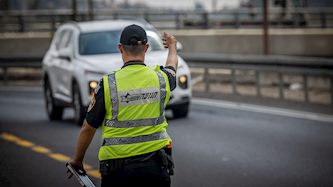 משטרת התנועה, צילום: פלאש 90/ חיים גולדברג