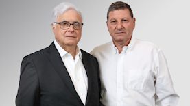 אברהם נוסבאום וגיל גירון, צילום: ניב קנטור