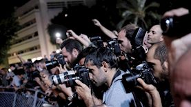 צלמי עיתונות. אילוסטרציה, צילום: תומר נויברג/פלאש 90