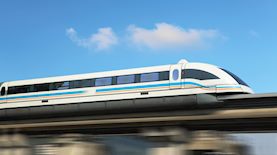 רכבת ריחוף מגנטי בסין, צילום: Shutterstock