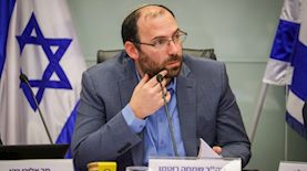 ח"כ שמחה רוטמן בוועדת החוקה, צילום: נועם מושקוביץ, דוברות הכנסת