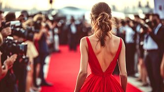 כוכבת קולנוע-אילוסטרציה AI