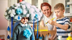 הכנת תחפושות לפורים, צילום: shutterstock