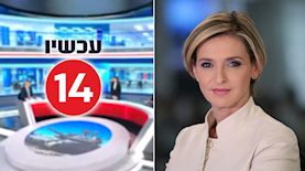 דנה ויס, ערוץ 14, צילום: פייסבוק/ דנה ויס, מסך ערוץ 14