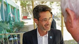 אביחי שטרן, ראש עיריית קריית שמונה, צילום: מיכאל גלעדי/פלאש90