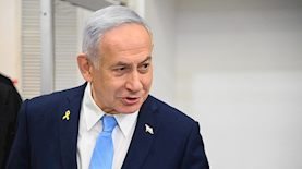 בנימין נתניהו, היום בבית המשפט, צילום: יאיר שגיא/פול