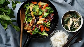 טופו עם רטבים מכל העולם, צילום: pixabay