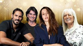 מרים אדלסון, אלונה טל, אדם ניומן ועמרי כספי, צילום: ויקיפדיה, אינסטגרם/ אלונה טל, איליה מלניקוב